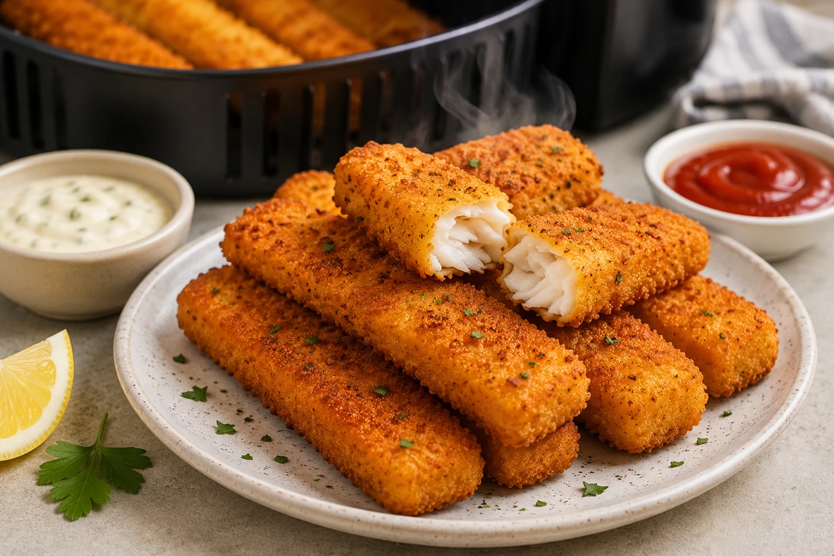Air Fryer Frozen Fish Sticks