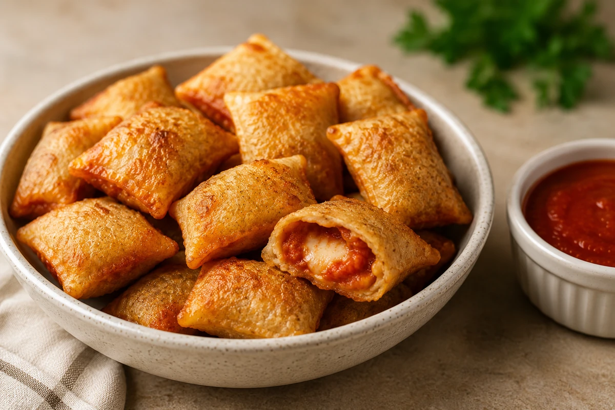 Air Fryer Frozen Pizza Rolls